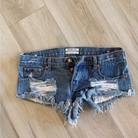 One Teaspoon Pants - One teaspoon Jean shorts